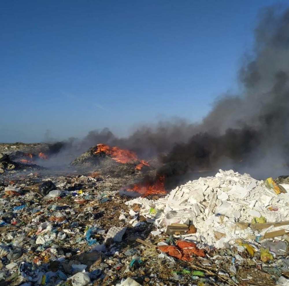 Pela 4ª vez em 2020, lixão de Patos volta a registrar incêndio