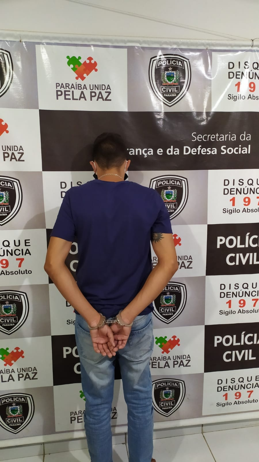 Acusado de tráfico de drogas é preso em Patos