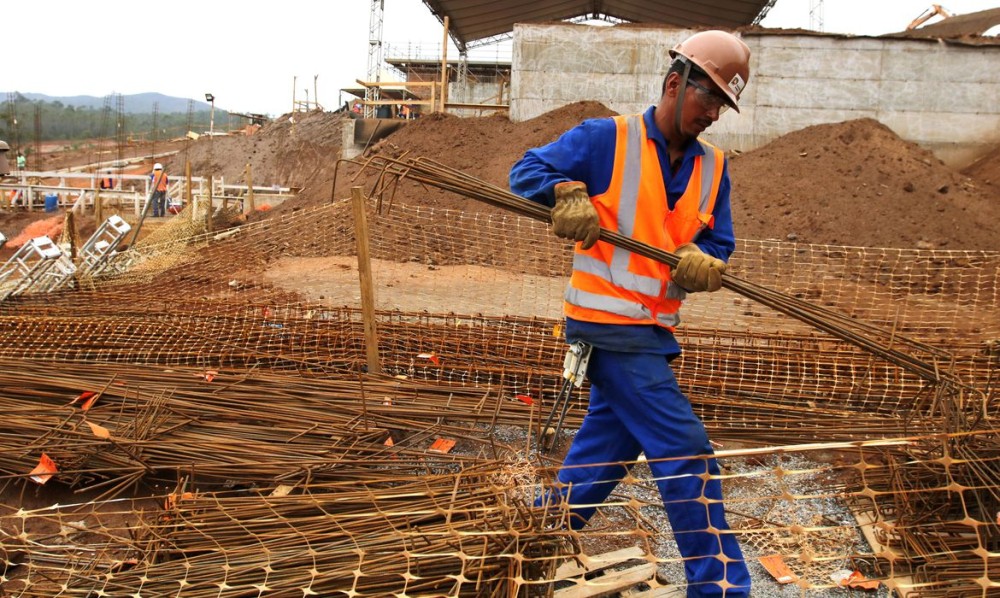 Emprego na construção é o maior para setembro nos últimos oito anos