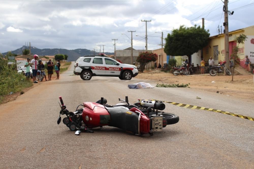 Acidente deixa vítima fatal em Matureia, no sertão