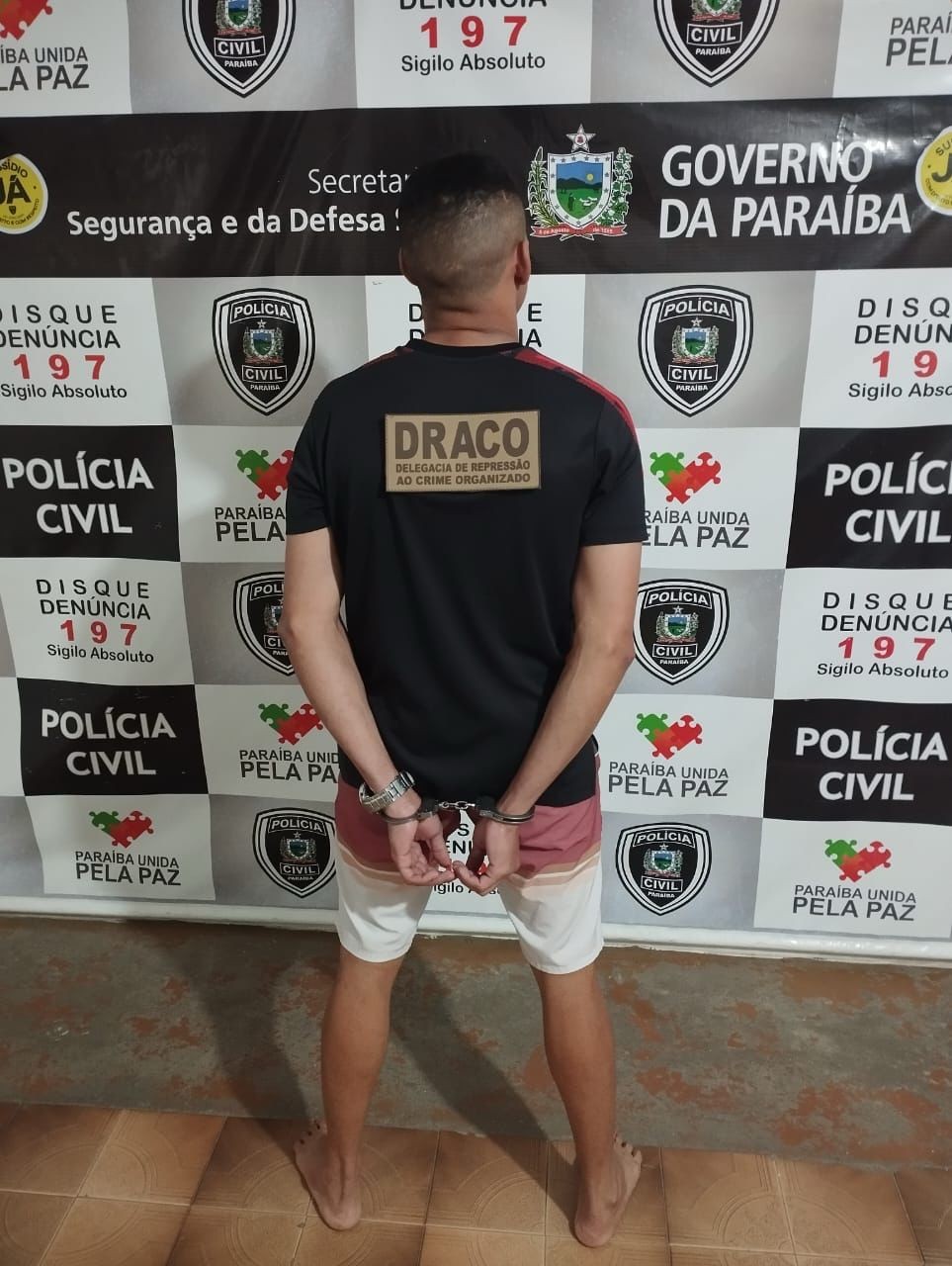 Polícia prende foragido acusado de homicídio em Teixeira (PB)