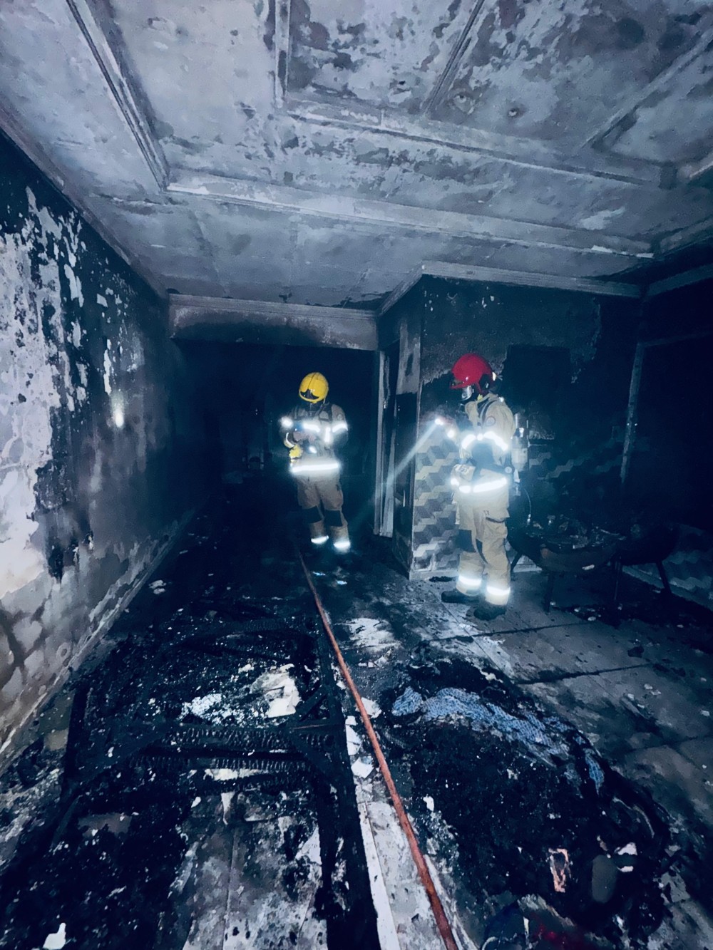 Incêndio é registrado na noite desse sábado em Patos
