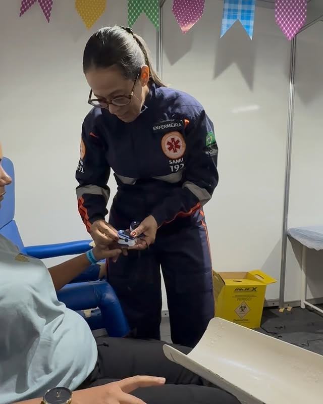 SAMU atende 348 pessoas durante o São João de Patos 2025