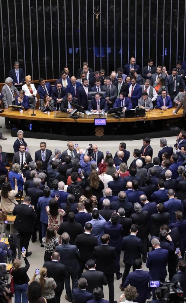 Motta: retomada do plenário da Câmara não foi condicionada à anistia