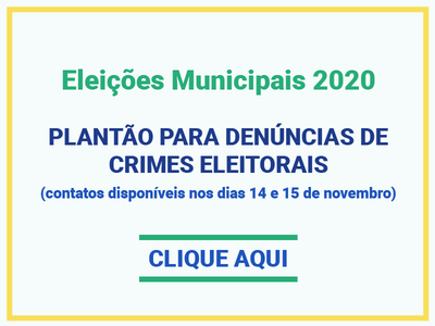 MP/PB amplia canais para denúncias de corrupção eleitoral com plantão