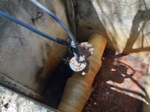 Furto de água é encontrado entre Patos e São Mamede