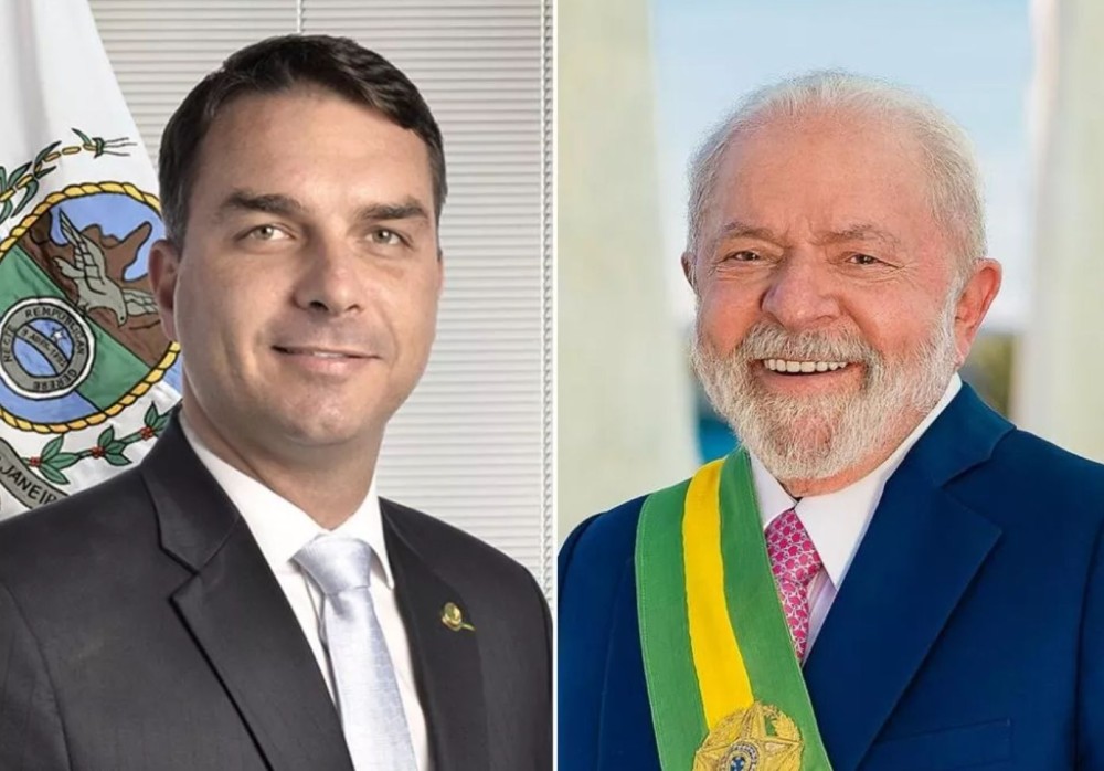 Pesquisa Datafolha divulgada neste sábado (11) traz Flávio Bolsonaro à frente de Lula em cenário de segundo turno; veja os números