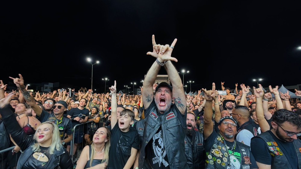 Raimundos arrasta multidão em Santa Luzia e consolida Sabugy Moto Fest entre os maiores encontros de motociclistas do Nordeste