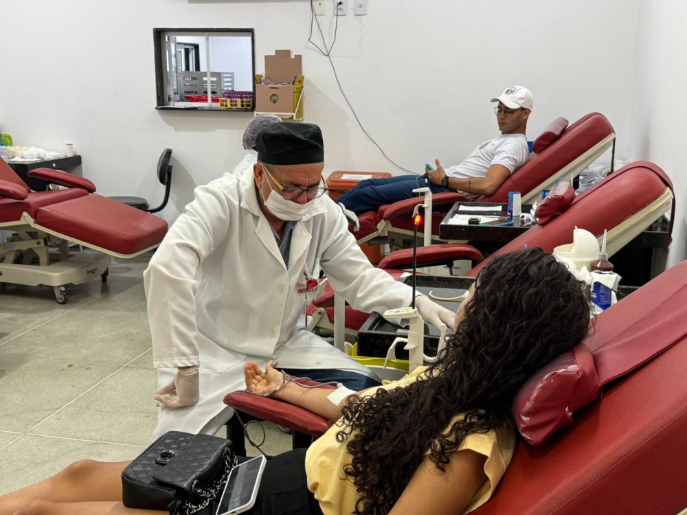 Campanha por vítimas de acidente impulsiona doações de sangue em Patos