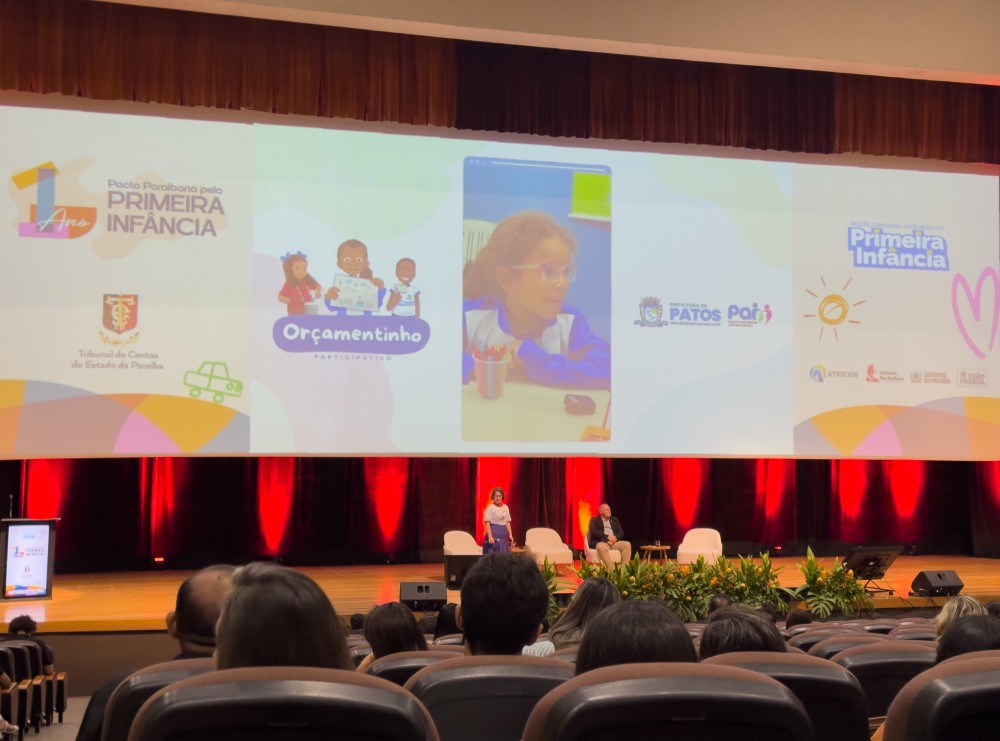 Orçamentinho Participativo é destaque em Seminário Estadual sobre a Primeira Infância, realizado pelo TJPB e MEC
