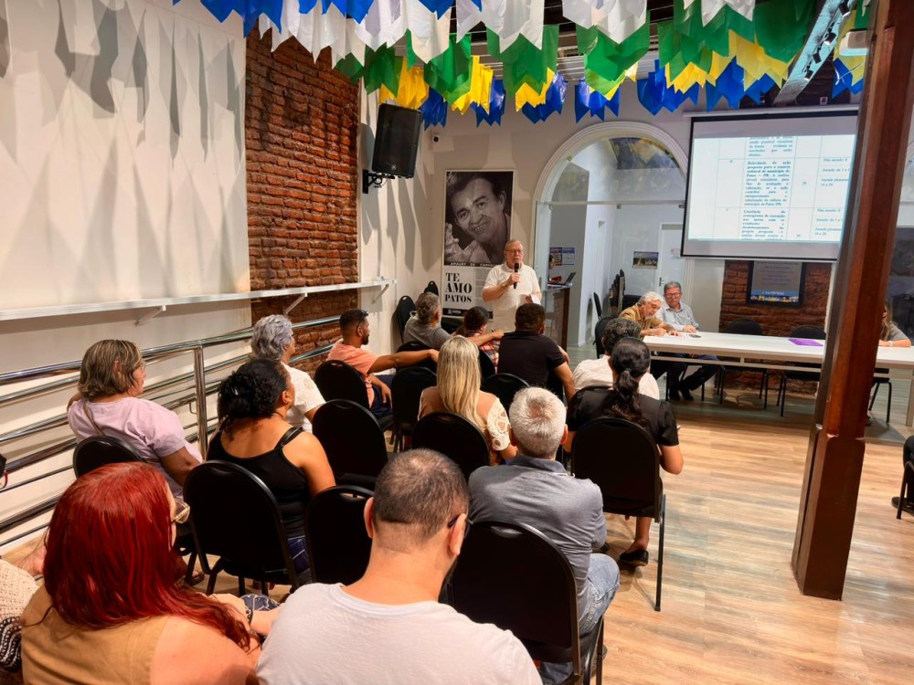 Prefeitura de Patos realiza encontros para tratar do 2º ciclo da Política Nacional Aldir Blanc