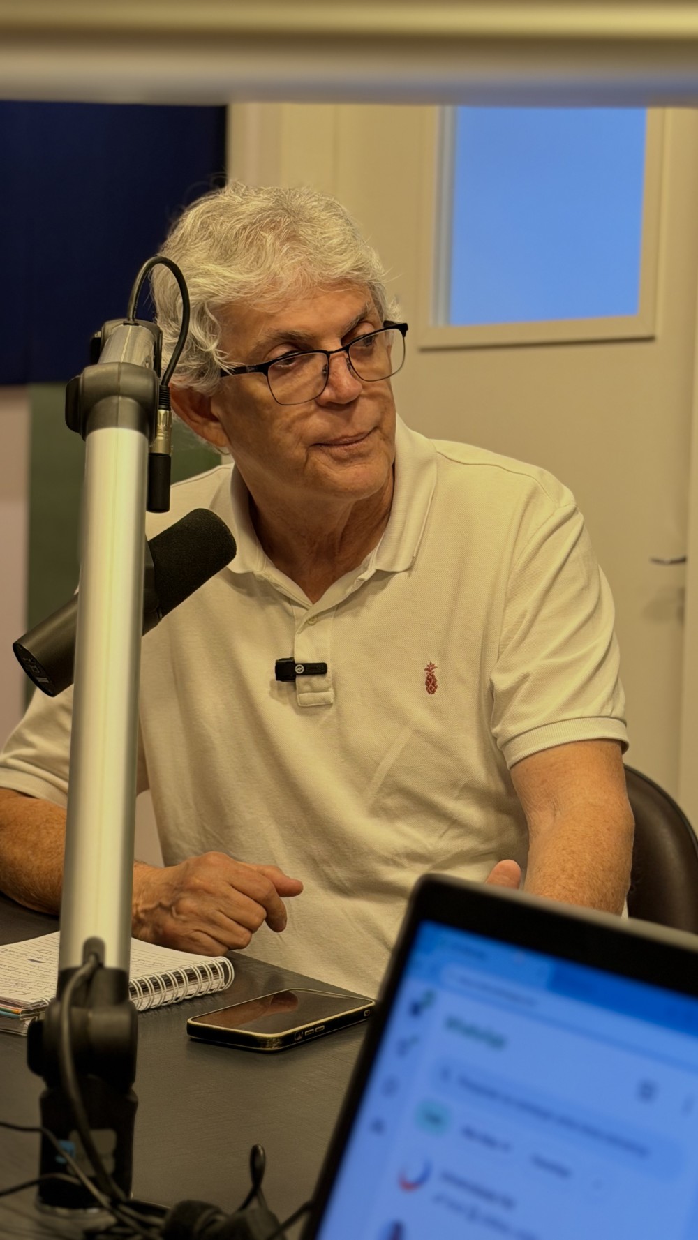 Ricardo Coutinho diz que não vota em Lucas e que Hugo Motta é fator de instabilidade para a democracia