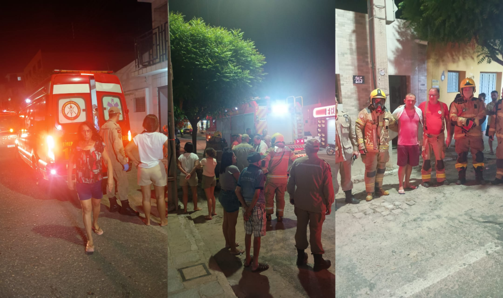 Bombeiro de folga age rápido e impede incêndio em residência no Santo Antônio, em Patos