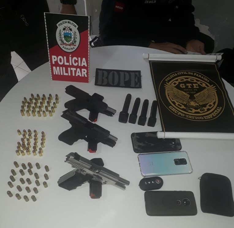 Polícia frusta tentativa de homicídio em Sousa